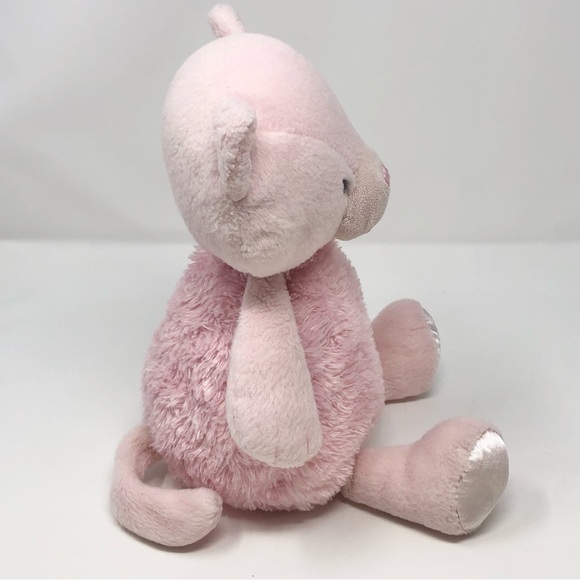 Baby Gund Prancy Pink Cat Kitty Kitten Plush Baby Girl Lovey Stuffed Animal Doll - Picture 4 of 7